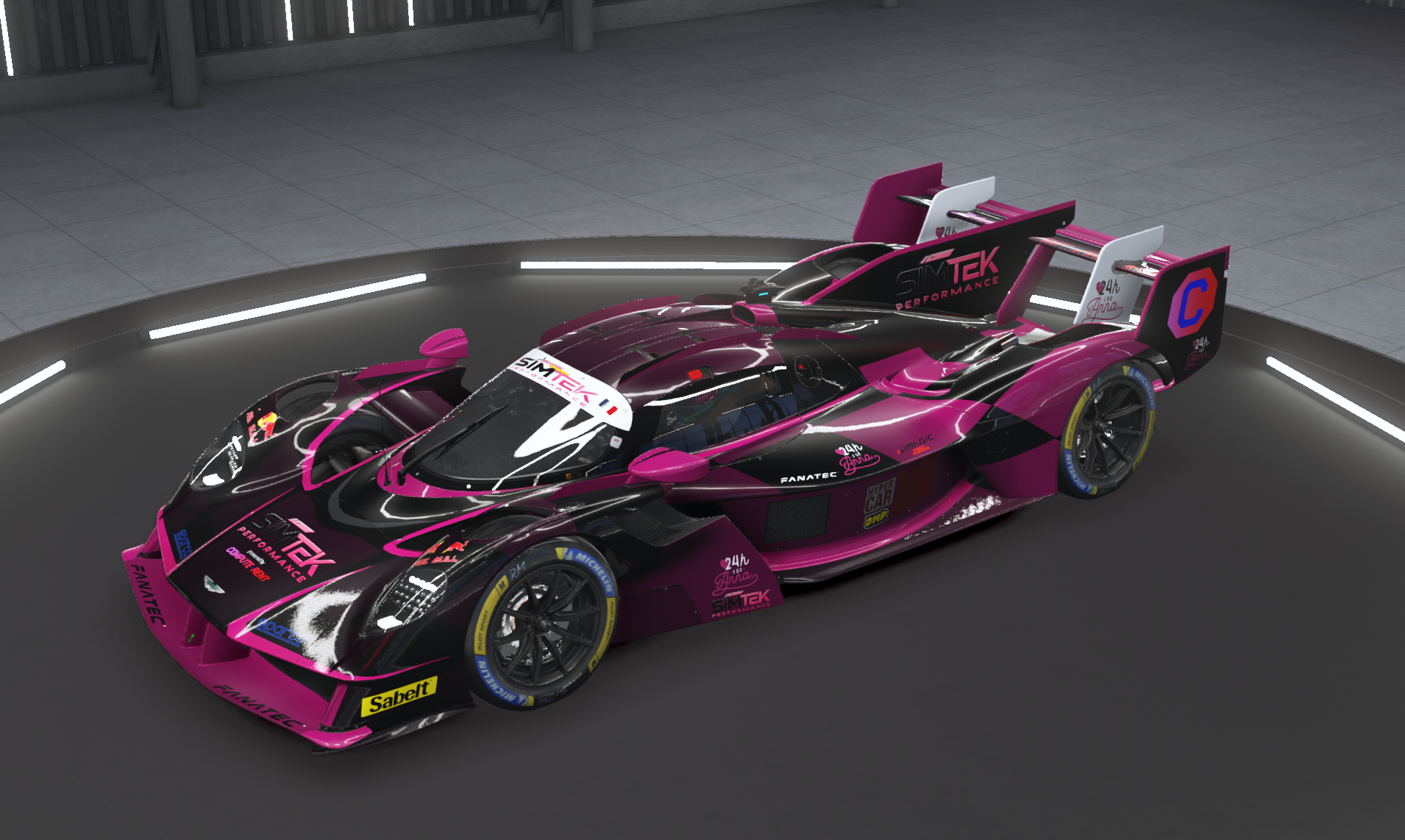 SIMTEK Performance - Vue de dessus