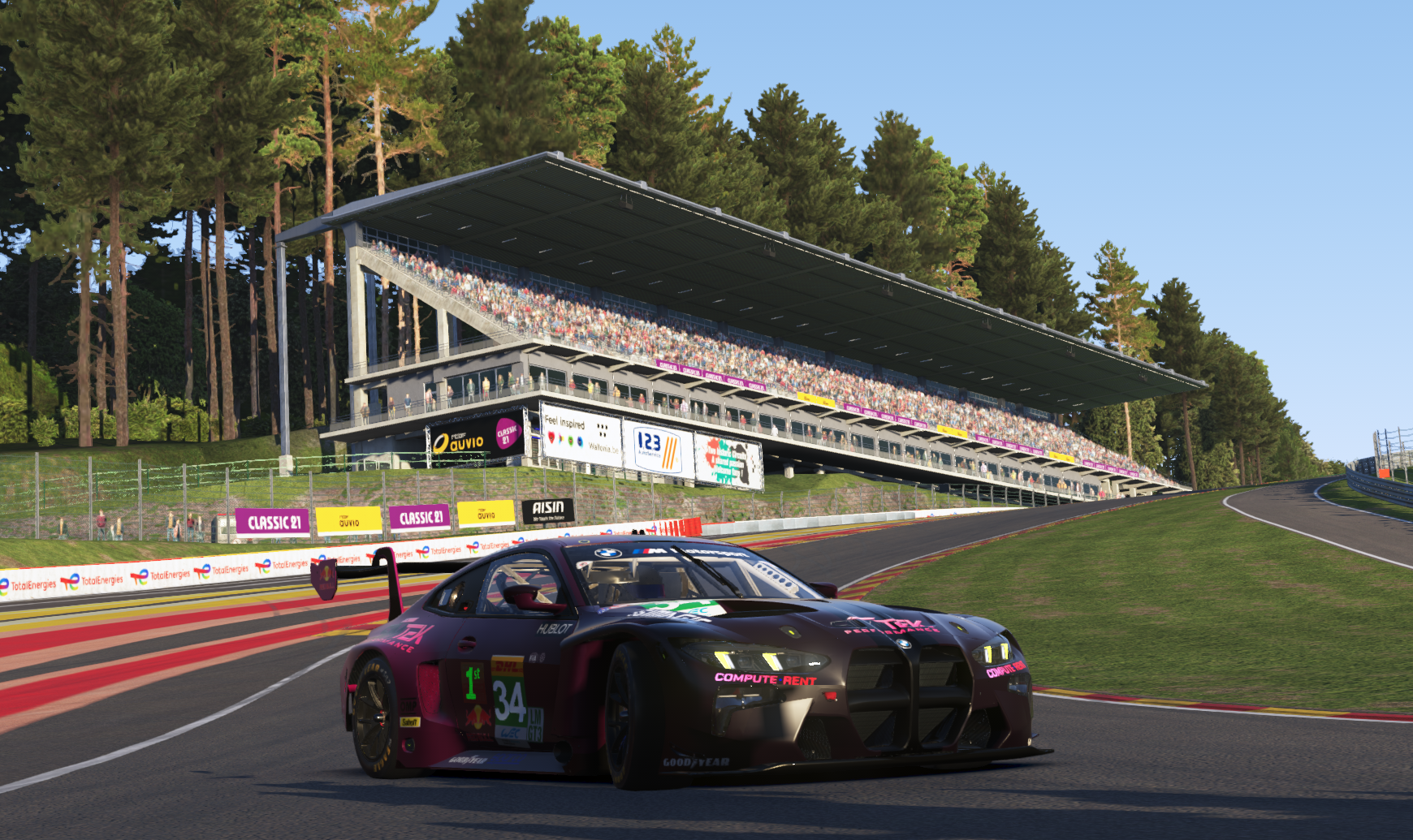 SIMTEK Performance - Vue de dessus