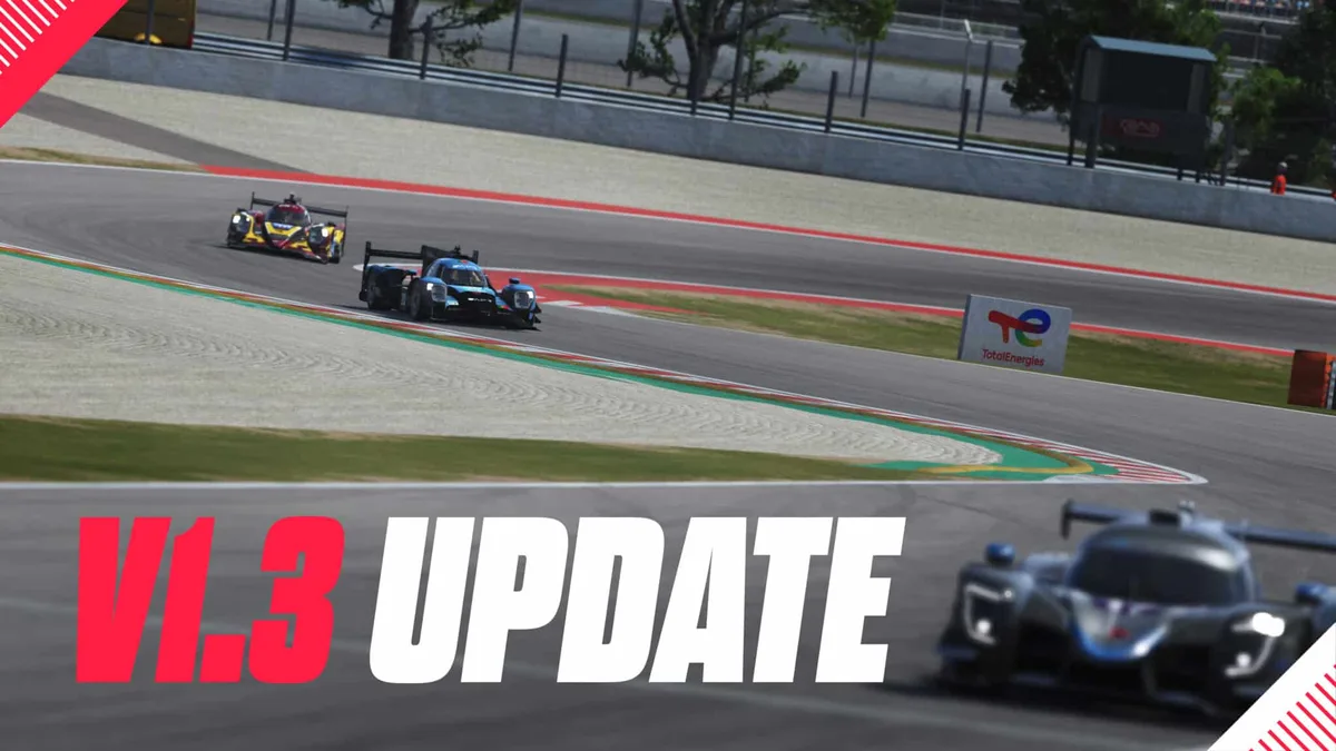 Le Mans Ultimate V1.3 Update — LMP3 en piste